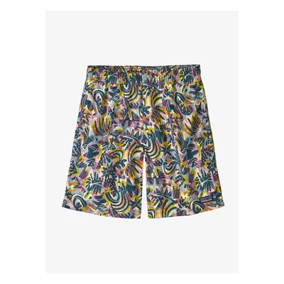 Dětské kraťasy Patagonia Baggies Shorts in - wild botanist/tidal teal