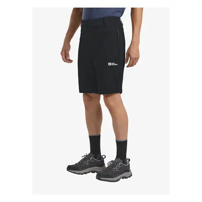 Outdoorové kraťasy Jack Wolfskin Hikeout Shorts - black