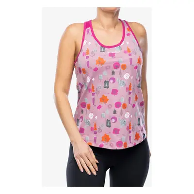 Dámský lezecký top La Sportiva Botanic Tank - rose/springtime