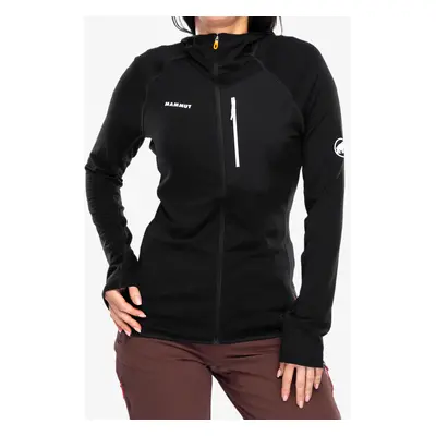 Dámská mikina s kapucí Mammut Aenergy Light ML Hooded Jacket - black