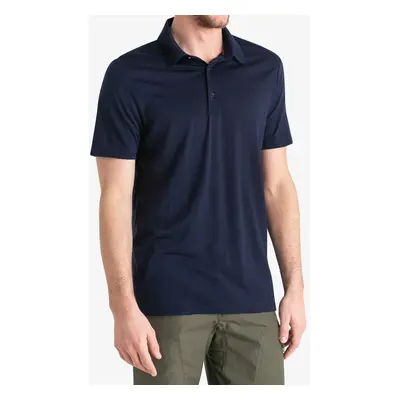 Polokošile Icebreaker Merino Tech Lite III SS Polo - midnight navy