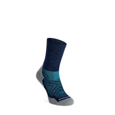 Ponožky na běhání Smartwool Run Targeted Cushion Mid Crew Socks - deep navy