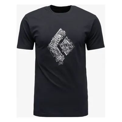 Bavlněné tričko Black Diamond Engineered Diamond SS Tee - black