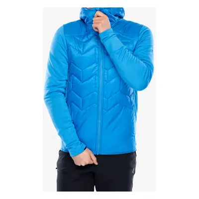 Hybridní bunda Peak Performance Elevate Liner Hybrid Hood - brilliant blue