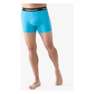 Funkční boxerky Smartwool Active Boxer Brief Boxed - pool blue