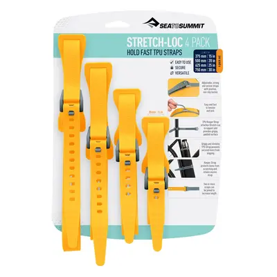 Popruhy Sea To Summit Stretch-Loc Set - All Sizes mm Pack - yellow