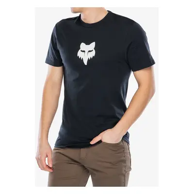 Bavlněné tričko Fox Head SS Prem Tee - black