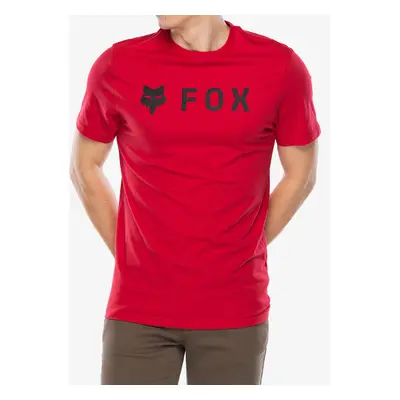 Bavlněné tričko Fox Absolute SS Prem Tee - flame red