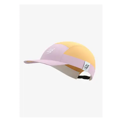 Běžecká čepice Compressport Panel Light Cap - buff orange/roseate