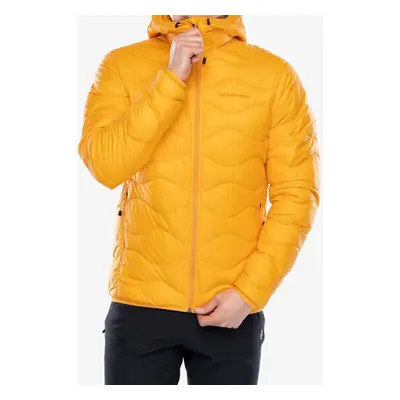 Péřová bunda Peak Performance Helium Down Hood Jacket - blazing orange