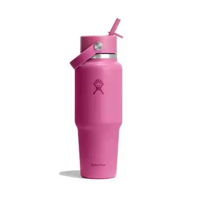 Termoláhev Hydro Flask Oz Wide Flex Straw Travel Bottle (946 ml) - reef