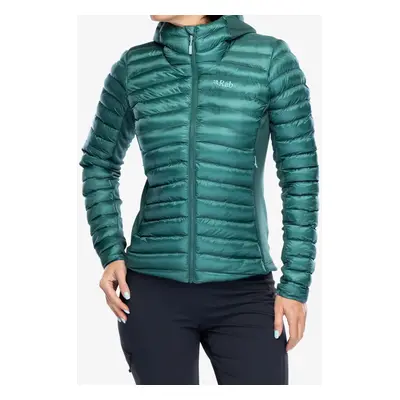 Zateplená bunda dámská Rab Cirrus Flex Hoody - eucalyptus/green slate