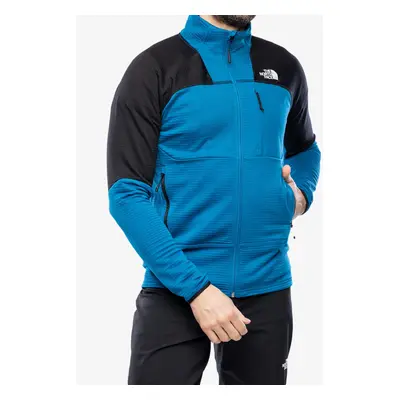 Outdoorova mikina The North Face Stormgap Powergrid Jacket - adriatic blue/black