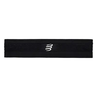 Čelenka na běhání Compressport Thin Headband On/Off - black