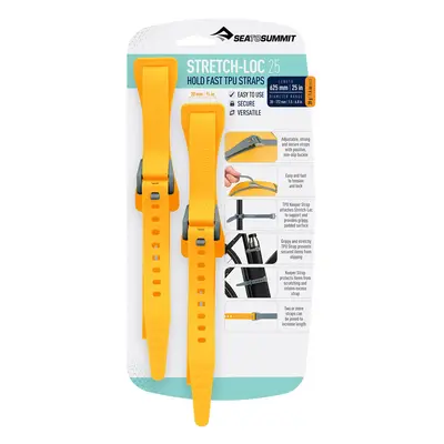 Popruhy Sea To Summit Stretch-Loc - mm x mm Pack - yellow