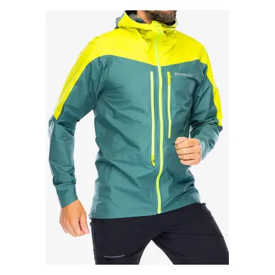 Pánská bunda Norrona Falketind Gore-Tex Paclite Jacket - sulphur/atlantic