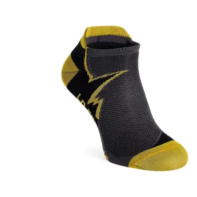 Ponožky La Sportiva Climbing Socks - carbon/yellow