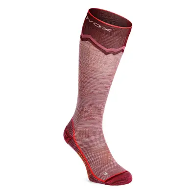 Dámské skialpove ponožky Ortovox Tour Long Socks - mountain rose