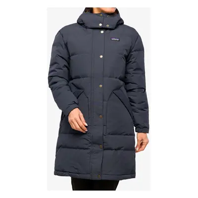 Dámský péřový kabát Patagonia Downdrift Parka - smolder blue