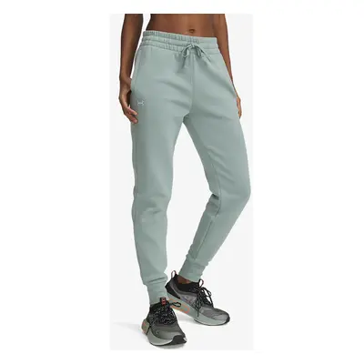 Kalhoty dámské Under Armour Rival Fleece Joggers - silica green/white