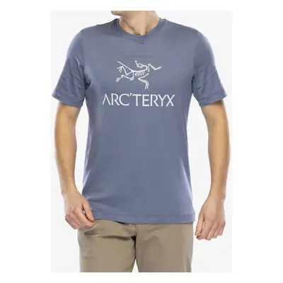 Bavlněné tričko Arcteryx ArcWord Logo Shirt SS - stratus/arctic silk