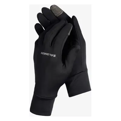 Rukavice na běhání Salomon Cross Warm Glove - deep black