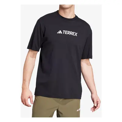 Bavlněné tričko adidas TERREX Terrex Classic Logo Tee - black