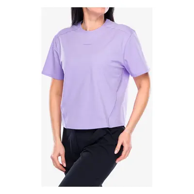 Dámské tričko Salomon Trackline S/S Tee - violet tulip