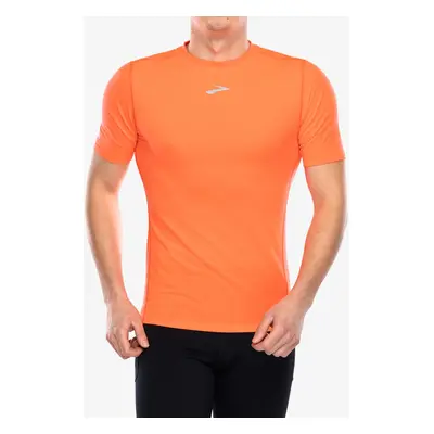 Rychleschnoucí triko Brooks High Point Short Sleeve - flame/flame