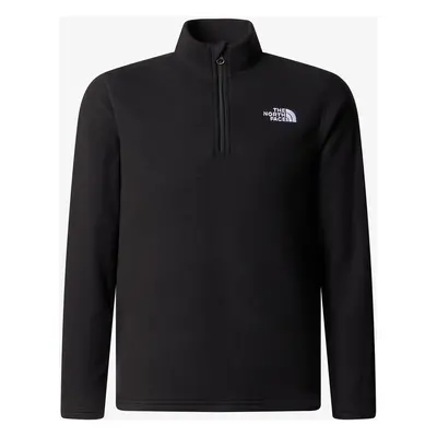 Dětská mikina The North Face Glacier Fleece 1/4 Zip - tnf black