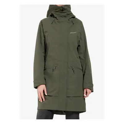 Dámský kabát Didriksons Ilma Parka - deep green