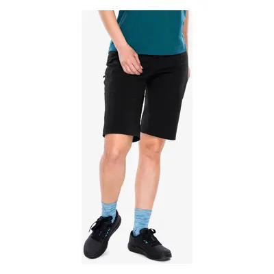 Cyklistické kraťasy dámské Mons Royale Diversion Merino Trail Shorts - black/black