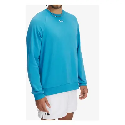 Mikina bez kapuce Under Armour Rival Fleece Crew - ether blue/white