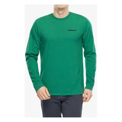 Mikina Patagonia L/S P-6 Logo Responsibili-Tee - p-6 outline/heartleaf green