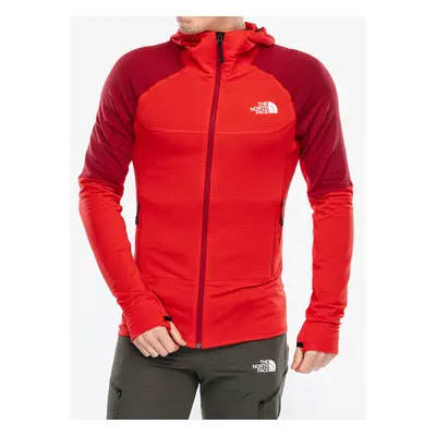 Mikina s kapucí The North Face Bolt Polartec Hoodie - high risk red/garnet red