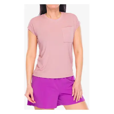 Dámské rychleschnoucí triko Columbia Boundless Trek Short Sleeve Tee - eraser pink