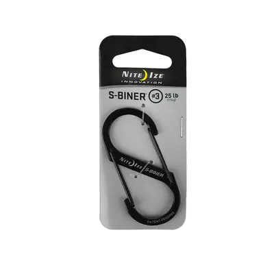 Karabina Nite Ize S-Biner - black