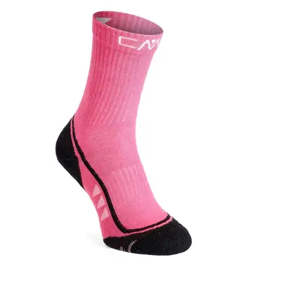 Dámské ponožky CMP Trekking Sock SuperSoft Mid - fuxia