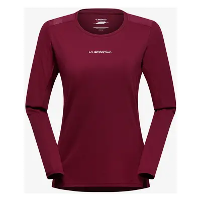 Dámská mikina La Sportiva Beyond Longsleeve - redwood/chalk