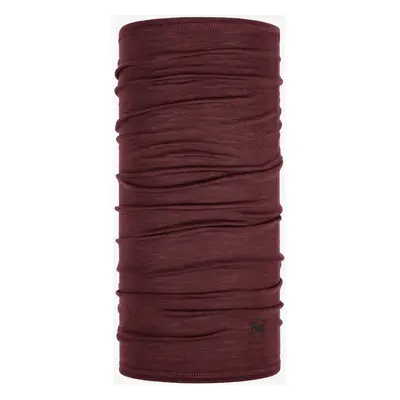 Multifunkční šátek Buff Lightweight Merino Wool - solid garnet