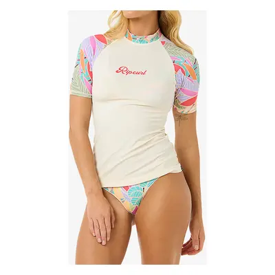 Dámské tričko Rip Curl Cala Vadella SS Rash Vest - multico