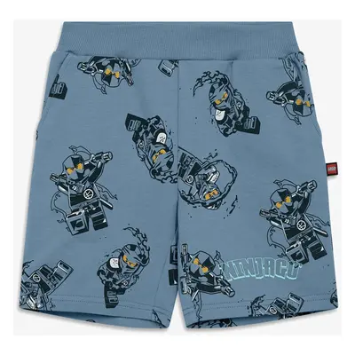 Dětské kraťasy LEGO Lwpasi Shorts - dusty blue