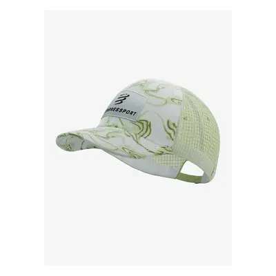 Kšiltovka Compressport Trucker 6P Cap - green camo