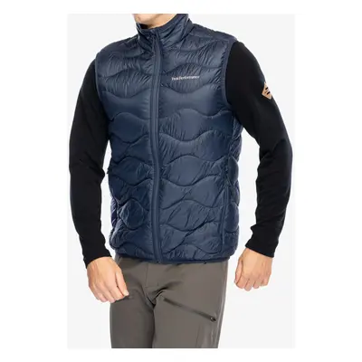 Péřová vesta Peak Performance Helium Down Vest - blue shadow/shadow