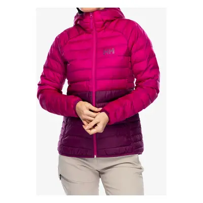 Zateplená bunda dámská Helly Hansen Banff Hooded Insulator - dark magenta/magenta 2.0