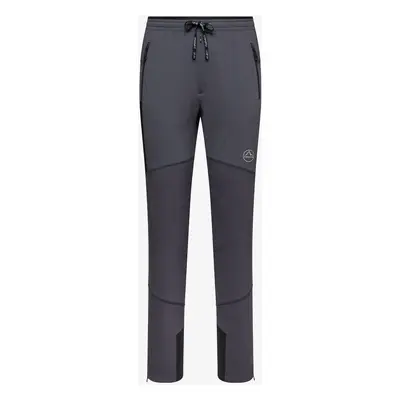 Softshell kalhoty La Sportiva Aequilibrium Speed Pants - onyx/chalk