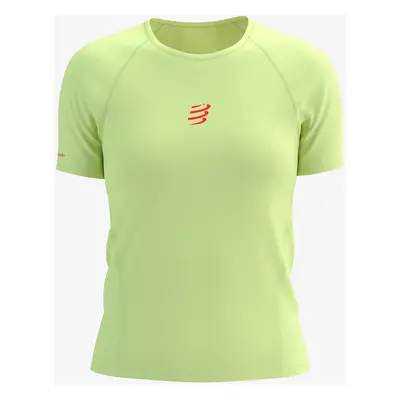 Běžecké tričko dámské Compressport Trail Racing S/S Tshirt - shadow lime