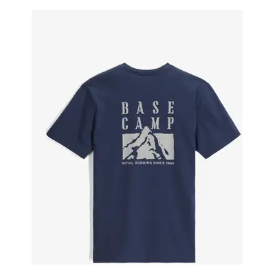 Bavlněné tričko Royal Robbins RR Graphic Tee - navy chock pt