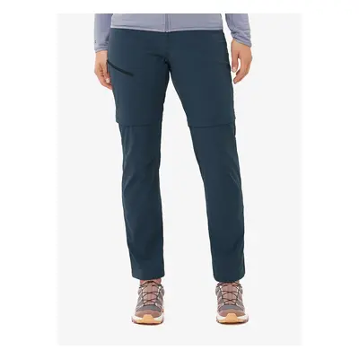 Turistické kalhoty dámské Salomon Wayfarer Zip Off Pants - blue night