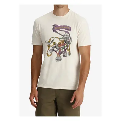 Bavlněné tričko Royal Robbins RR Graphic Tee - chalk chock pt